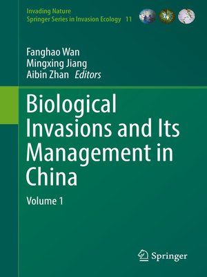 cover image of Biological Invasions and Its Management in China